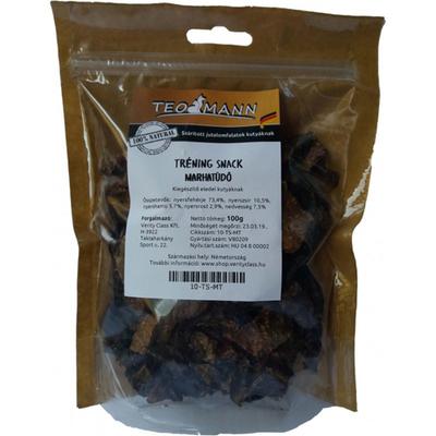 Teomann marhatüdő tréning snack 100g - Ízletes marhatüdő tréning snack darabkák a gyors jutalmazáshoz.